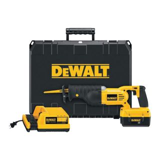 DEWALT Heavy-Duty Cordless Reciprocating Saw Kit with NANO Technology — 36V, Model# DC305K  Reciprocating Saws