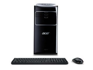Acer Aspire AT3 605 UR20 Desktop (Black)  Desktop Computers  Computers & Accessories
