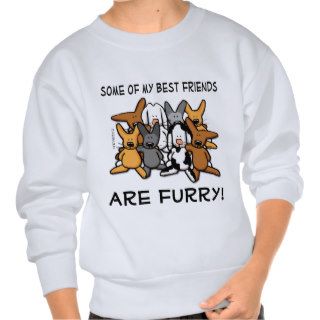 Furry Rabbit Best Friend Sweatshirt