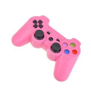 Avalid Pink Wireless Bluetooth Six Axis Dualshock Game Controller for Sony PS3 Toys & Games
