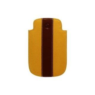 bstripes Pocket Slim Case BSV607 (Yellow/Brown)   for iPhone 4S/4 and compatible with iPhone 3GS/3G Cell Phones & Accessories