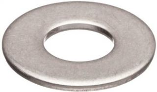 Steel Flat Washer, Zinc Plated Finish, DIN 125, Metric, M8 Screw Size, 8.4 mm ID, 16 mm OD, 1.6 mm Thick (Pack of 100)