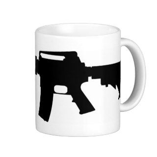 M4 Silhouette Coffee Mugs