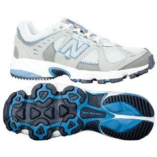 New Balance Women's WT609 Trail Running Shoe,White,6.5 B Shoes