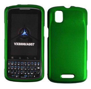 Dark Green Hard Case Cover for Motorola Milestone Plus XT609 Cell Phones & Accessories