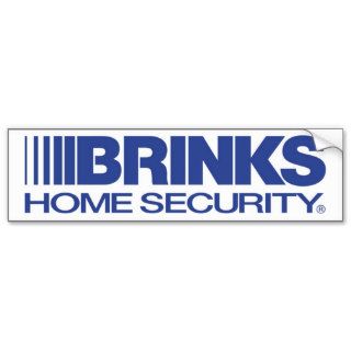 Brinks Home Security Bumper Stickers