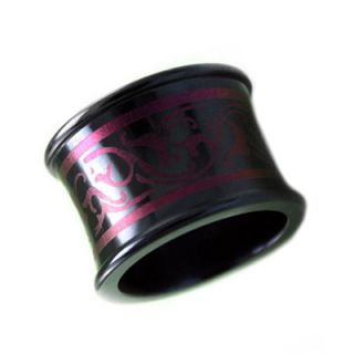 online only ladies rain by edward mirell 16 0mm concave ring in black