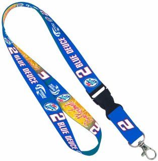 NASCAR Brad Keselowski Lanyard with Detachable Buckle  Sports Related Key Chains  Sports & Outdoors