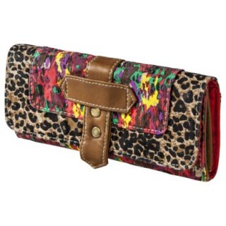 Mossimo Supply Co. Leopard/Floral Print Wallet  