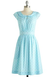 Emily and Fin Set Me Freesia Dress in Dots  Mod Retro Vintage Dresses