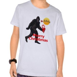 Merry Christmas Bigfoot Tshirt