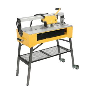 Q.E.P. 24 in 1.5 HP Bridge Wet Tile Saw with Stand
