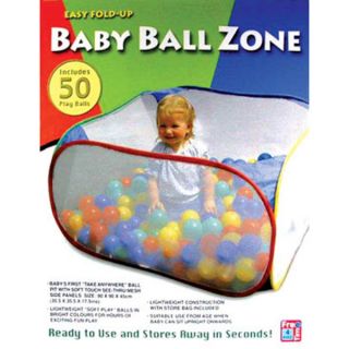 Easy Fold Up Baby Ball Zone (With 50 Balls)      Toys