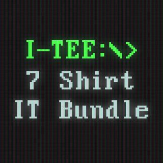 I Tee 7 IT Shirt Gift Set