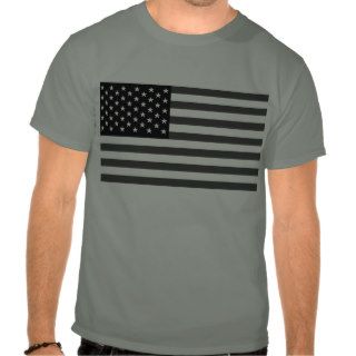 USA Grey Flag Tshirts