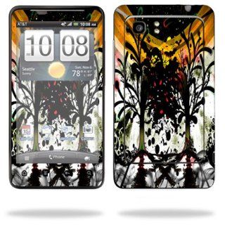 Protective Vinyl Skin Decal Cover for HTC Vivid 4G PH39100 B AT&T Cell Phone Sticker Skins Tree of Life Cell Phones & Accessories