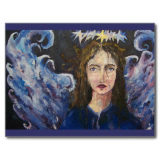 "Angel" painting by Lisa Petrone Post Cards