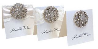 opulence luxury wedding place cards by made with love designs ltd