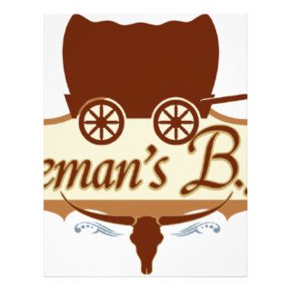 Cattleman's BBQ Logo Personalized Letterhead