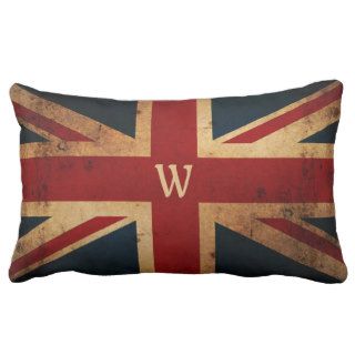 Create Your Own Monogram Union Jack Pillows