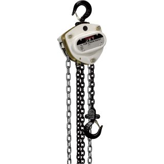 JET L-100 Series Manual Chain Hoist — 1/2-Ton, Model# L100-50-10  Manual Gear Chain Hoists