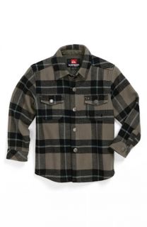 Quiksilver 'Simple Questions' Plaid Shirt (Baby Boys)