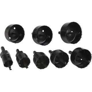 8-Pc. Hole Saw Kit  Hole Saws