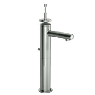 JADO Stoic Brushed Nickel 1 Handle Single Hole WaterSense Labeled Bathroom Sink Faucet (Drain Included)