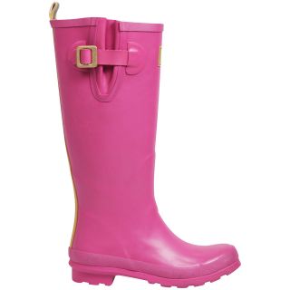 Joules Womens Field Wellies   Magenta      Womens Footwear