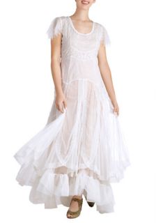 Fairy Important Date Dress in White  Mod Retro Vintage Dresses