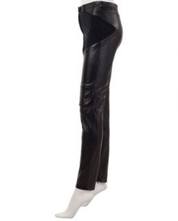 Givenchy Leather And Jersey Leggings