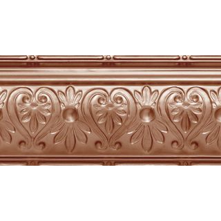 Armstrong Metallaire Floral Cornice Ceiling Tile Borderfill (Common 9 in x 48 in; Actual 9 in x 48 in)