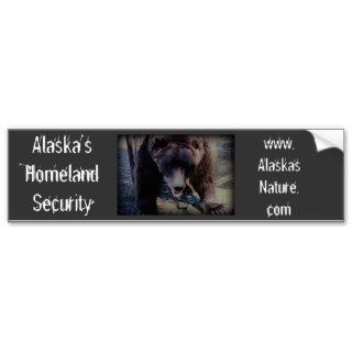 Alaska's Homeland Security Bumper Stickers