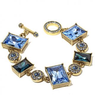 Heidi Daus "Fabulous Rocks" Crystal Accented Line Bracelet