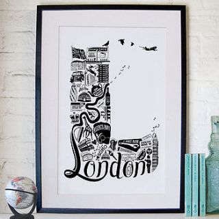 best of london digital print by lucy loves this