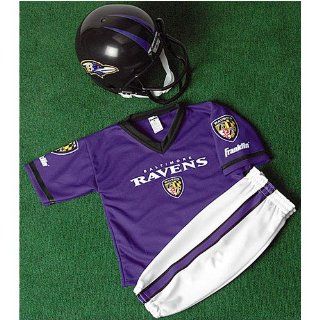 Baltimore Ravens Kids Small NFL Helmet & Uniform Set  Athletic Jackets  Sports & Outdoors