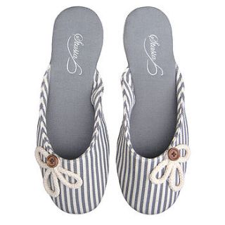 french grey mule slippers rrp £29.99 by stasia