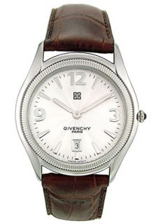 Givenchy DR.LG.S.3.1BRN  Watches,Mens  driver brown leather strap watch Stainless Steel, Casual Givenchy Quartz Watches