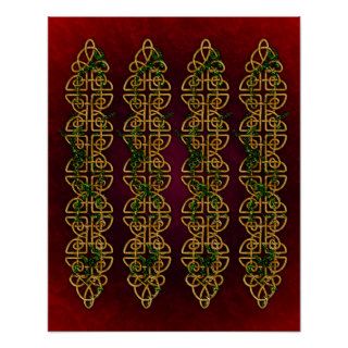 Celtic Knot Strips Posters