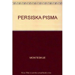 PERSISKA PISMA MONTESKJE Books