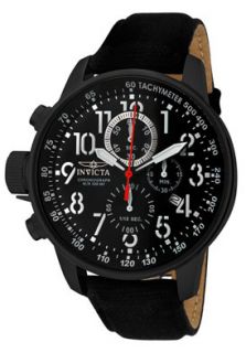 Invicta 1517  Watches,Mens Force Chronograph Black Dial Black Riffle, Chronograph Invicta Quartz Watches