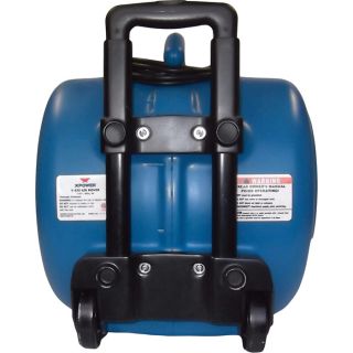 XPower Air Mover with Wheels — 1.0 HP, 3600 CFM, Model# X-830H  Blowers