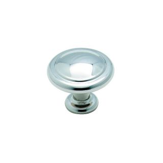 Amerock 1 1/4 in Polished Chrome Reflections Round Cabinet Knob