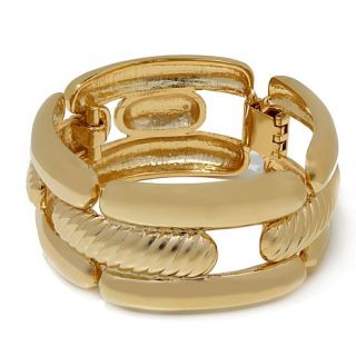 Ben Amun "Grecian Princess" Goldtone Panther Link Bracelet