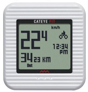 CatEye Fit CC PD100W bike computer wireless white  Cyclocomputers  Sports & Outdoors