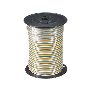 Hopkins PVC Primary 4-Wire Spool — 16 Gauge, 100ft.  Wire   Connector Cable