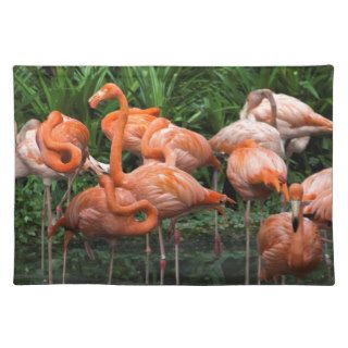Number of Flamingos Placemats