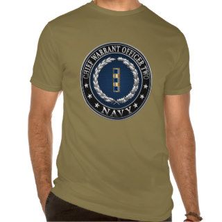 [600] Navy Chief Warrant Officer 2 (CWO2) T Shirts