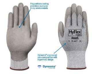 HyFlex 11 627 Gloves with Dyneema. (UOM Pr) (10) Health & Personal Care