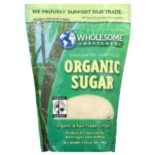 Wholesome Sweeteners Organic Sugar, 32 oz, (pack of 6) 